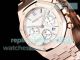 HBF New Replica Audemars Piguet 50th Anniversary Royal Oak Rose Gold Case White Dial Men's Watch (4)_th.jpg